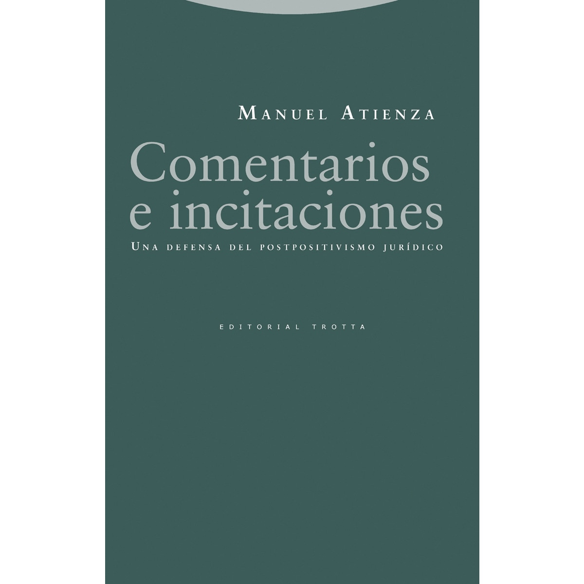 Imagem 0 de Comentarios e incitaciones: Una defensa del postpositivismo jurídico(Tapa blanda)