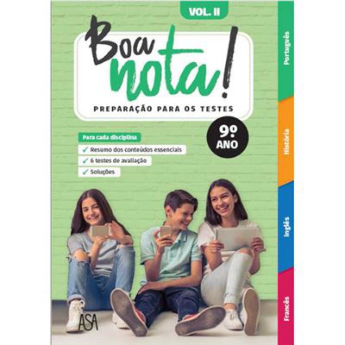 Imagem 0 de Boa Nota! Preparação para os Testes - 9.º Ano Volume II