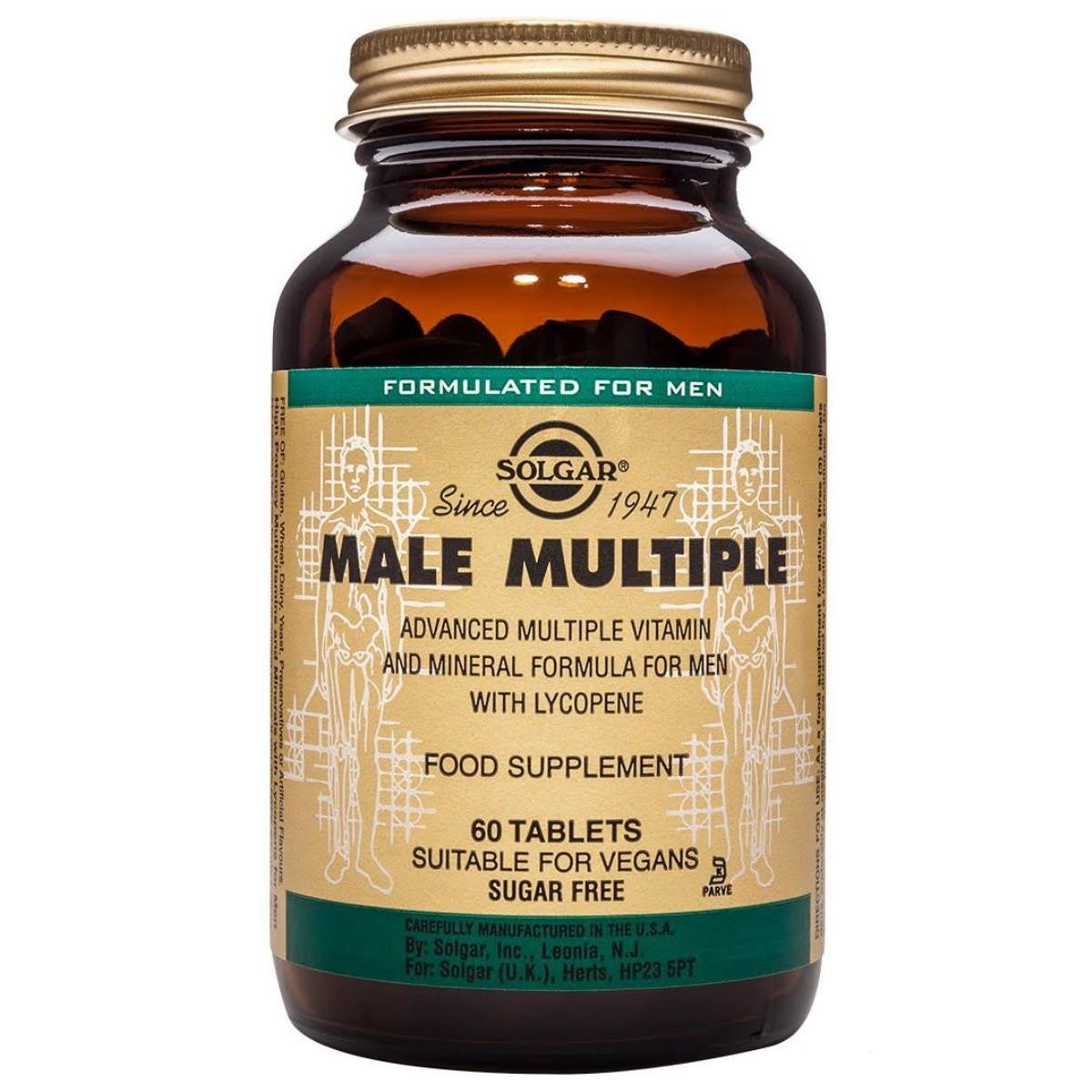 Suplemento Alimentar Multivitamina Male Multiple - 60 Comp. 1
