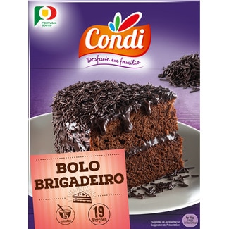 Preparado para Bolo Brigadeiro embalagem 630 g - Condi