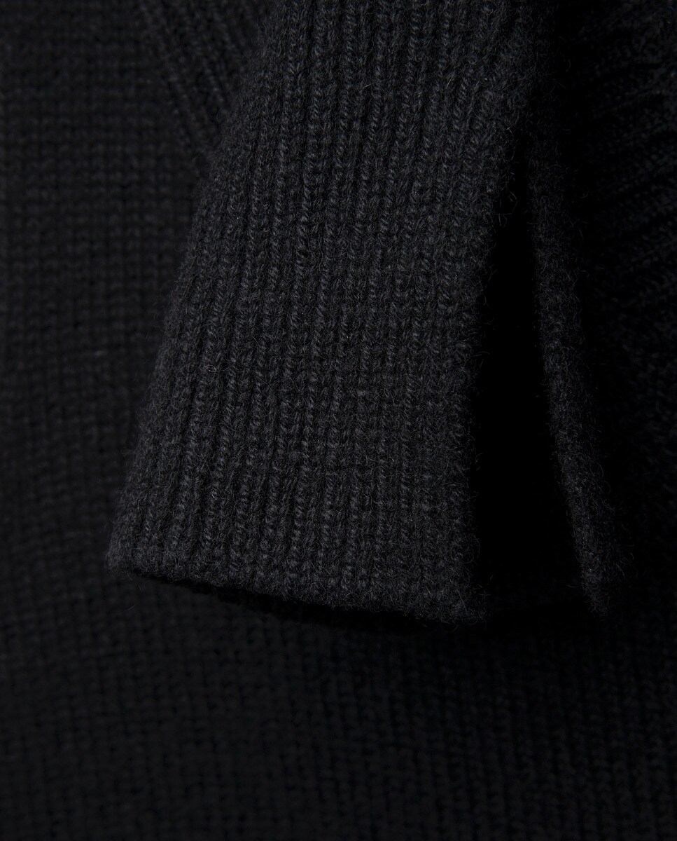 Jersey de cashmere Negro-4
