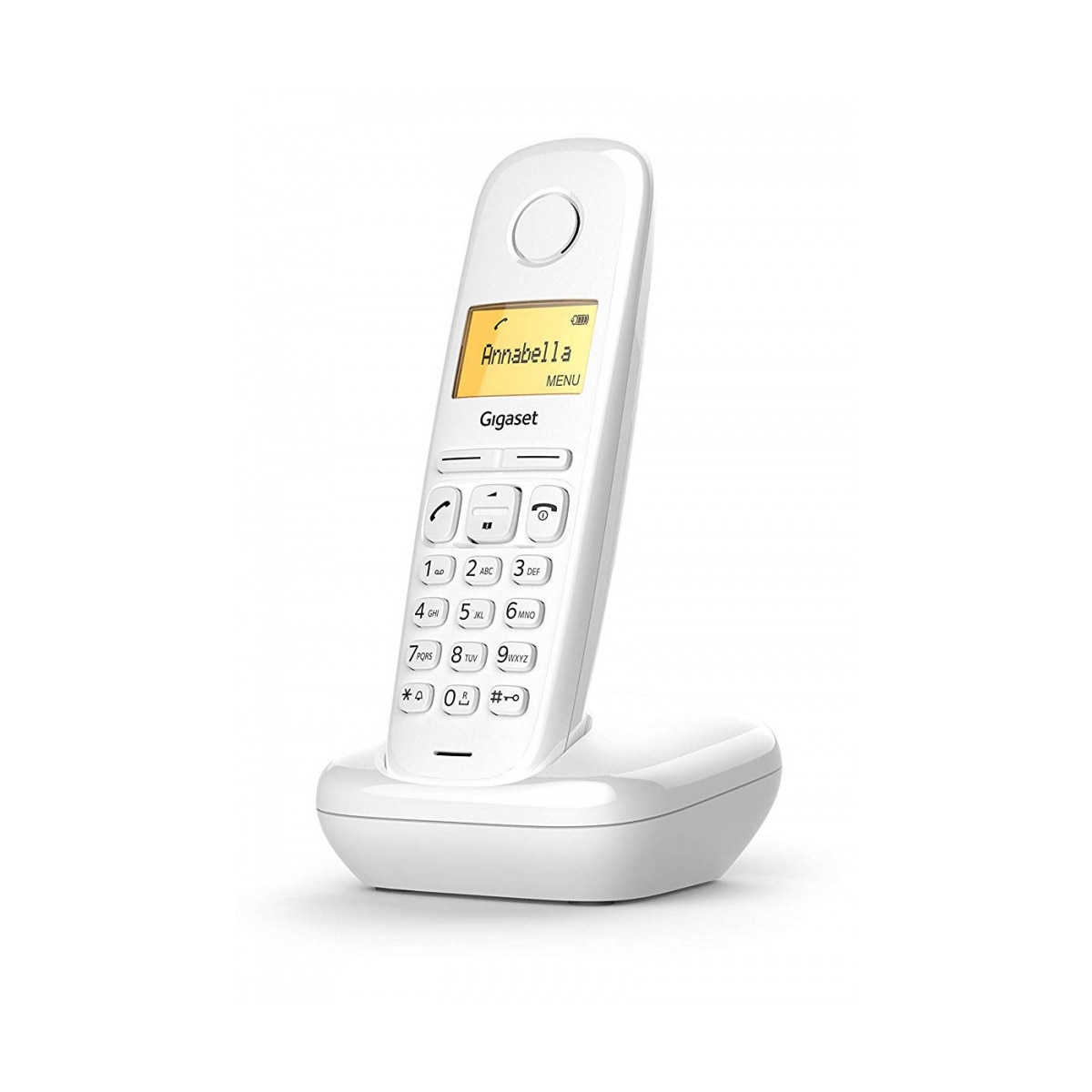 Telefone Fixo Sem Fios Gigaset A170 Dect - Branco Branco-1