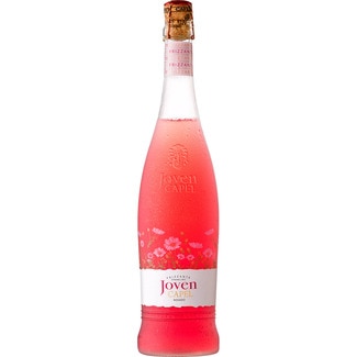 vino rosado de aguja gasificado Murcia botella 75 cl - Joven Capel
