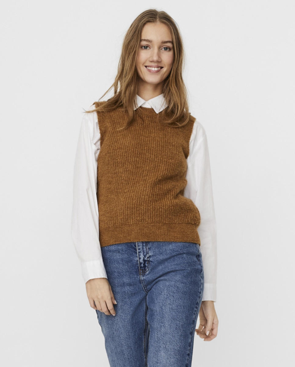 Chaleco de punto de mujer · Vero Moda · El Corte Inglés