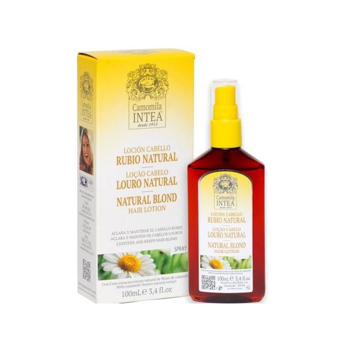 Imagem 0 de Loção Capilar de Camomila Louro Natural 100ml Intea