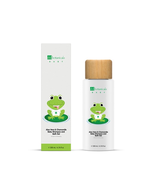 Imagen 0 de Gel de baño y champú para bebé de aloe vera y manzanilla