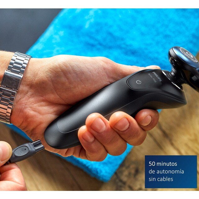 Afeitadora Eléctrica Philips Serie 7000 Para Uso En Seco Y Húmedo El Corte Inglés
