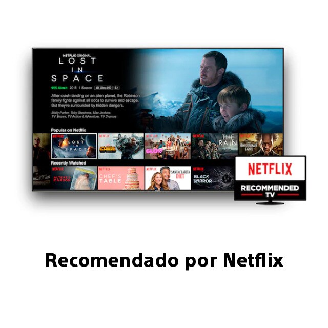 Tv Led 124 46 Cm 49 Sony Kd 49xh8096 Android Tv 4k Hdr Triluminos Display Y 4k X Reality Pro El Corte Ingles