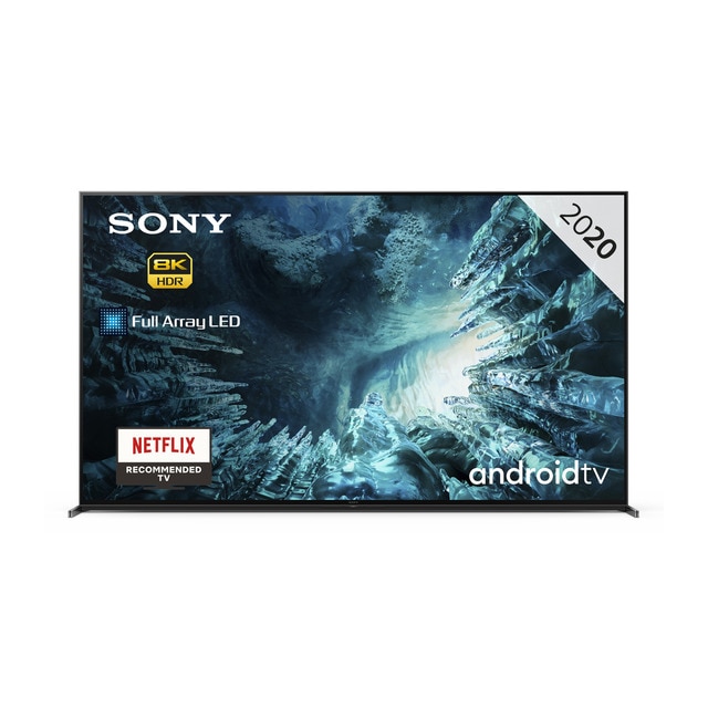 Televisor Sony - TV LED 190,5 Cm (75") KD-75ZH8 Full Array Android TV 8K HDR X1 Ultimate Y 8K X-Reality PRO