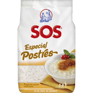 arroz redondo especial postres paquete 500 g - Sos
