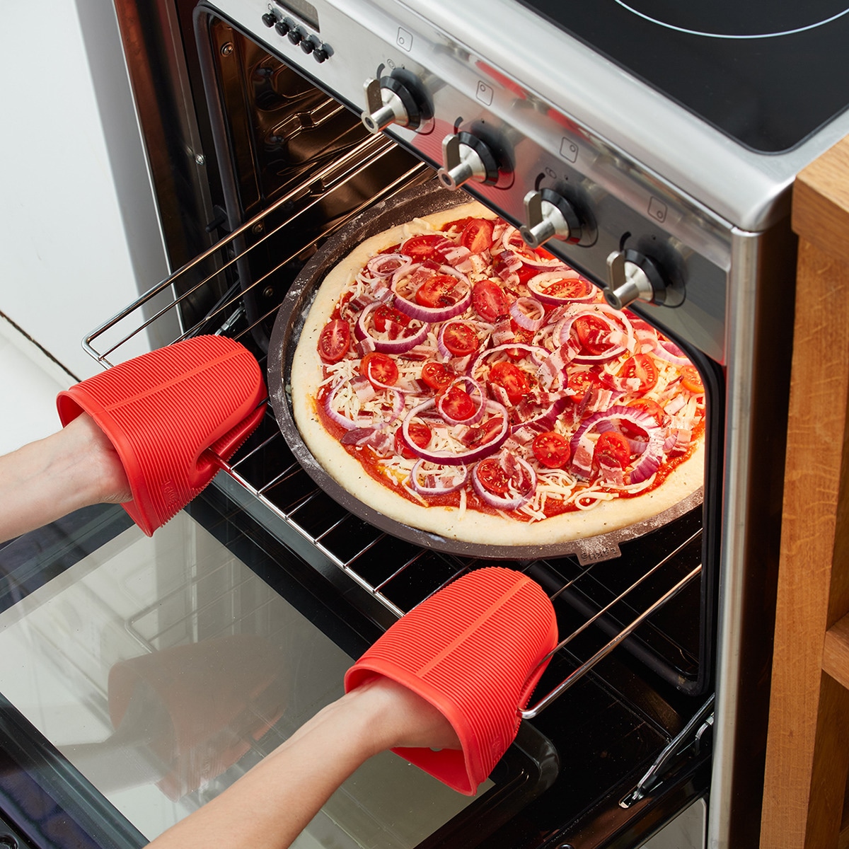 Forma para piza Round Crunchy Castanho-7