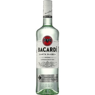 Carta Blanca ron blanco superior botella 1 l - Bacardi