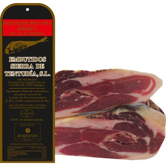 paleta deshuesada de bellota ibérica 50% raza ibérica - Sierra De Tentudia