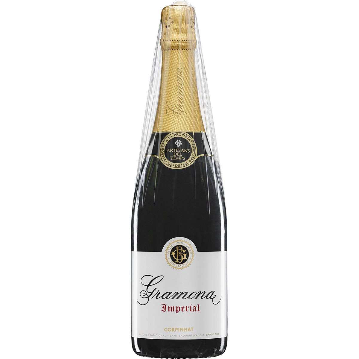 vino espumoso brut imperial Corpinnat botella 75 cl