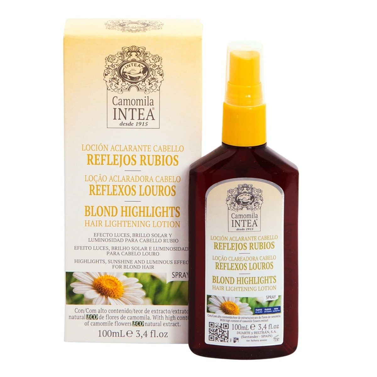 Imagem 0 de Loção Capilar de Camomila Reflexos Louros 100ml Intea