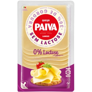 Queijo Flamengo em Fatias sem Lactose embalagem 150 g - Paiva
