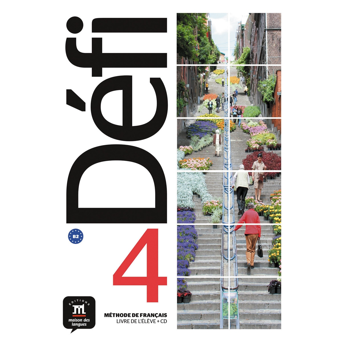 DÉFI 4 - Livre de l'élève. B2 (Capa mole) 1