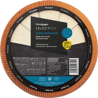 queso semicurado mezcla madurado graso elaborado con leche pasteurizada peso aproximado pieza 3 kg - El Corte Ingles Selection