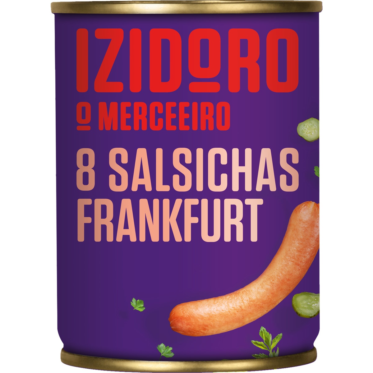 Salsichas Frankfurt 8 Unidades lata 350 g
