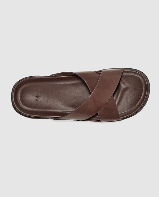 Sandalias de hombre UGG de piel en marrón · UGG · El Corte Inglés