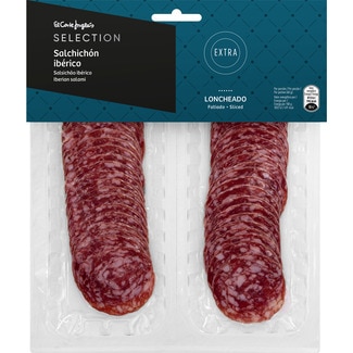 salchichón ibérico extra en lonchas pack 2 x 75 g envase 150 g - El Corte Ingles Selection