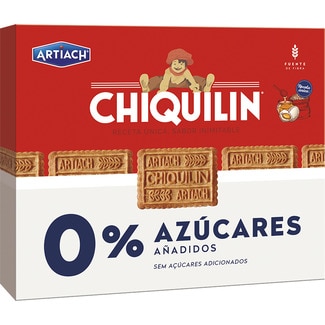 galletas de desayuno 0% azúcares añadidos paquete 525 g - Artiach Chiquilin
