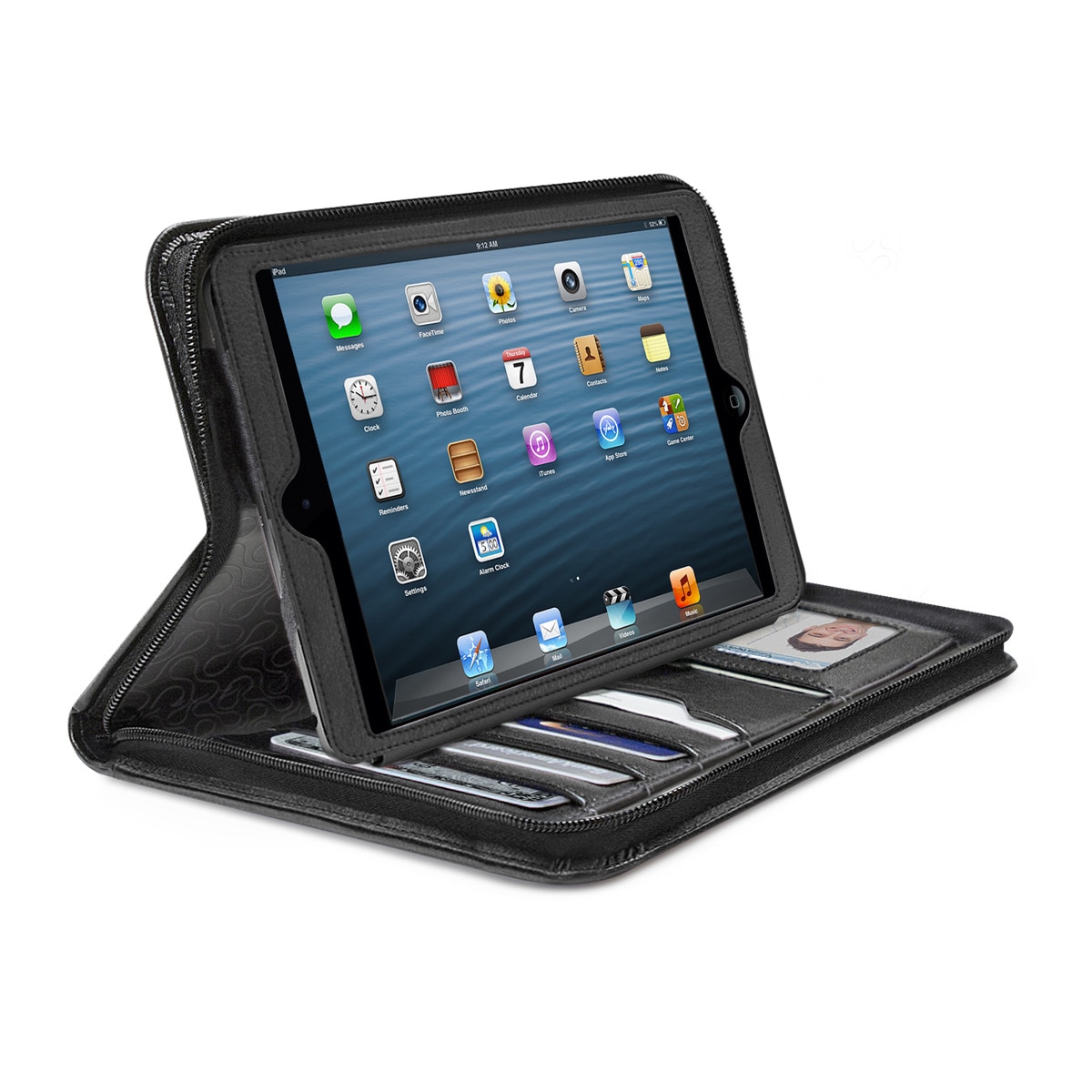 Funda negra iLuv CEO Folio para tablets de 7" a 8" Negro-2
