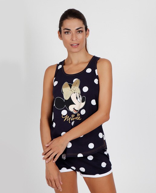 Pijama de mujer tirantes Minnie Golden Bow · Disney · El Corte Inglés