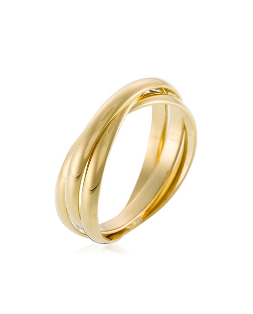 Imagen 0 de Anillo "Saturna" Or Jaune 375/1000