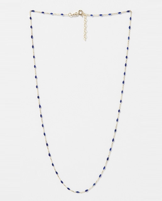 Imagen 0 de Collar "amada bleu" oro amarillo