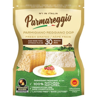 queso rallado DOP Parmigiano Reggiano Italia estuche 60 g - Parmareggio