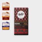 Dark chocolate 75% cocoa Tanzania amelonado criollo varietal tablet 70 g