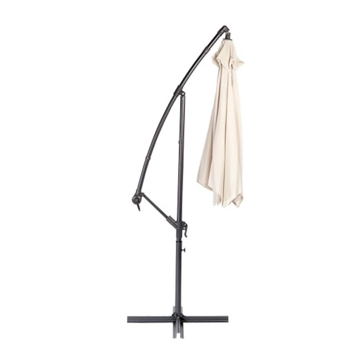 Parasol redondo New Duna El Corte Inglés Tostado-6