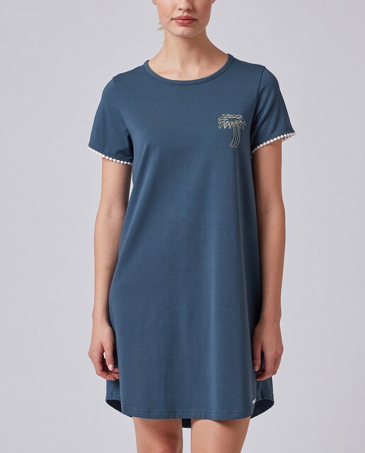 Camisón corto de mujer liso · Skiny · El Corte Inglés