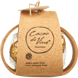 Chocolate com Espumante Sparkling embalagem 110 g - Cacao Di Vine