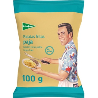 Batatas Fritas Palha sem Glúten embalagem 100 g - El Corte Inglés