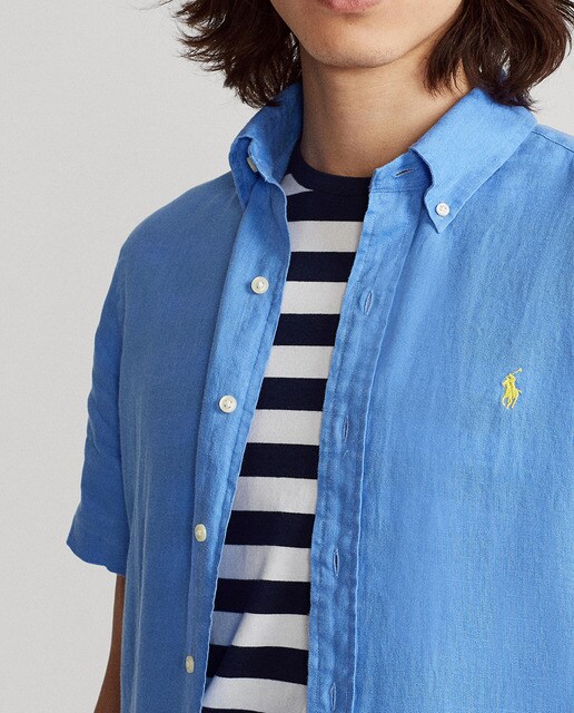 Camisa de hombre de manga corta slim · Polo Ralph Lauren · El Corte Inglés
