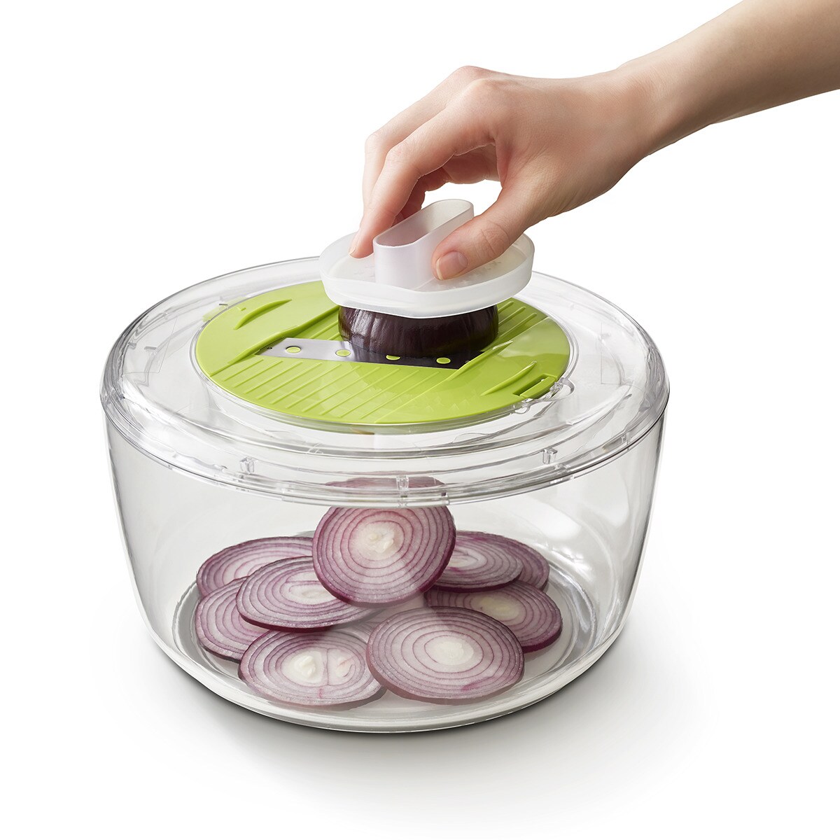 Centrifugadora de saladas Multi-Prep™ Transparente-4