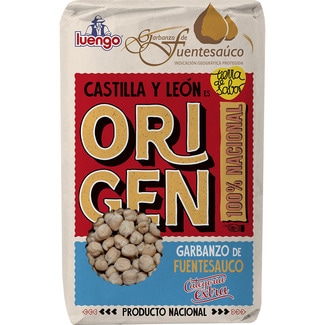 Origen garbanzo IGP de Fuentesaúco paquete 1 kg - Luengo