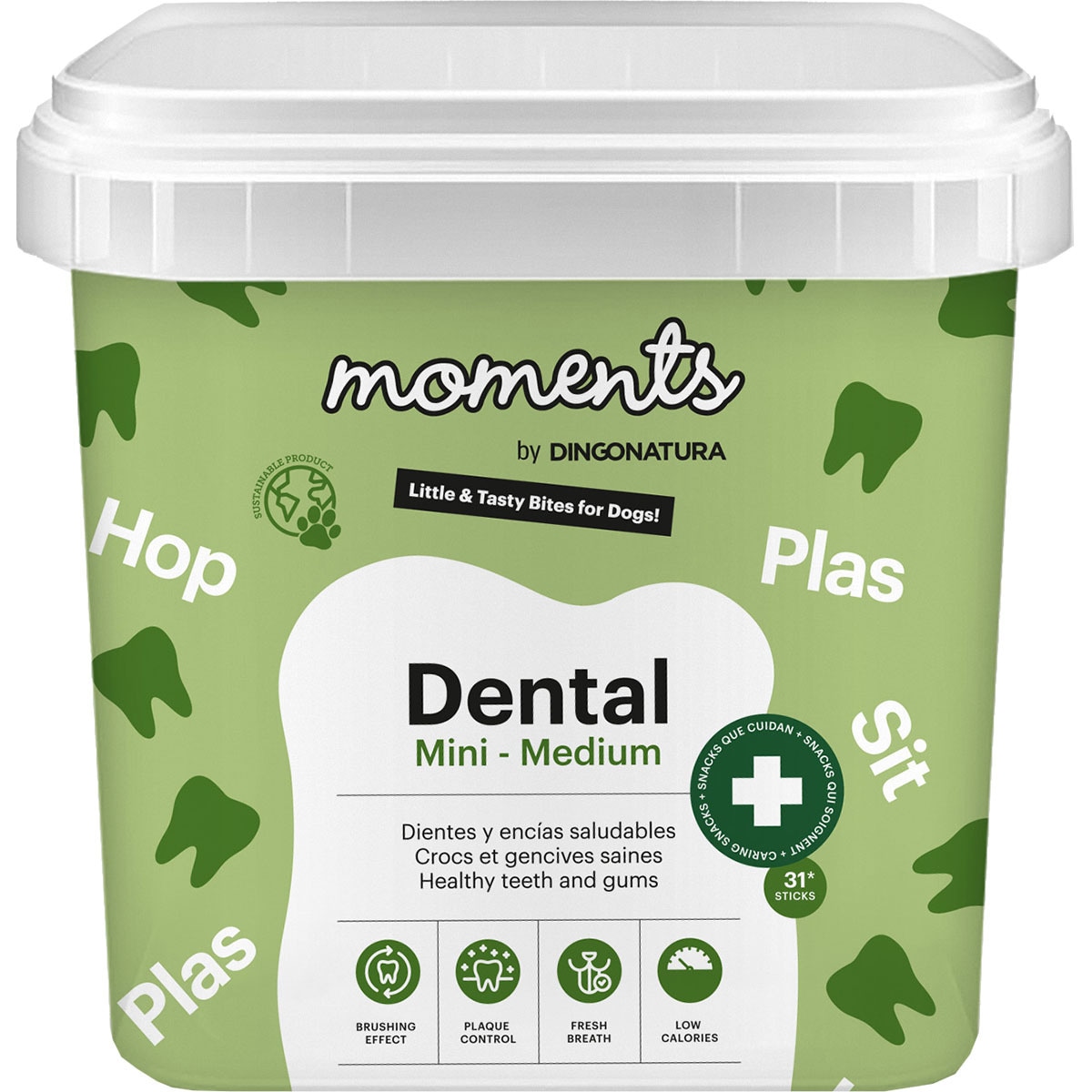 snacks para perros mini y medianos Dental pollo envase 500 g
