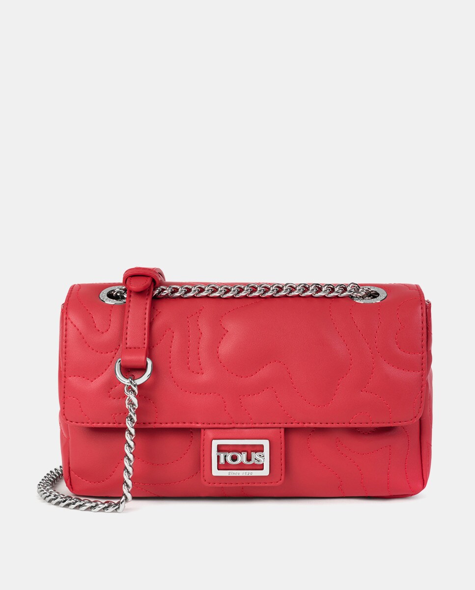 Bandolera de mujer Tous Kaos Dream acolchada en rojo con logos · Tous · El  Corte Inglés