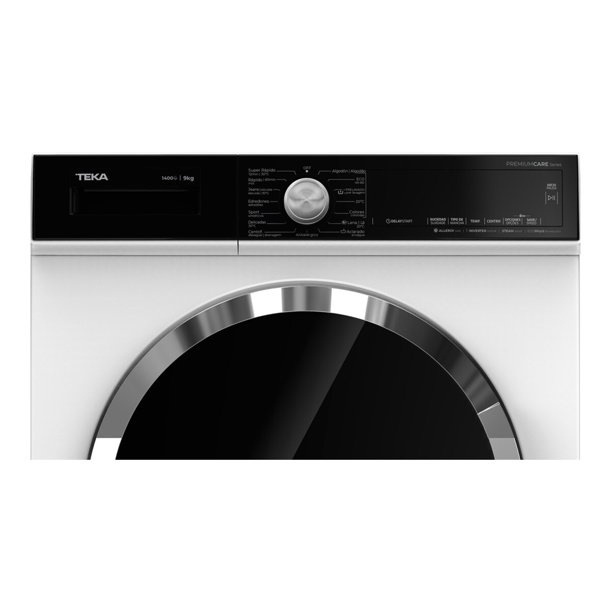 Lavadora Teka 9 kg / 1.400 rpm  - WMT 70945 WH Blanco-4