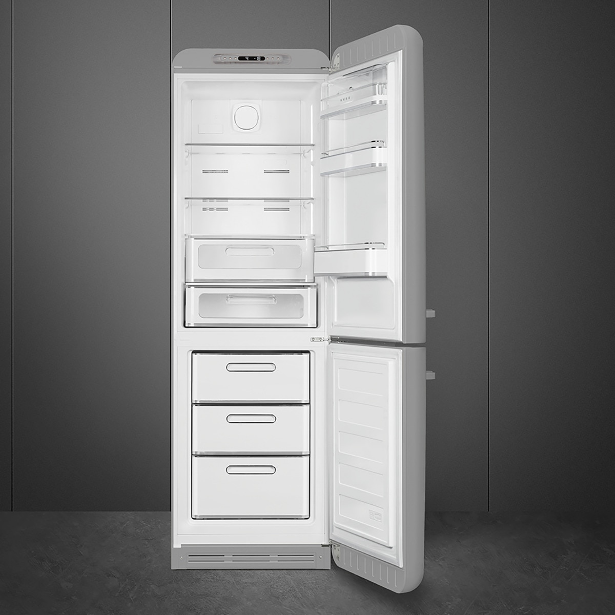 Frigorífico Combi Smeg No Frost - FAB32RSV5 Silver-7