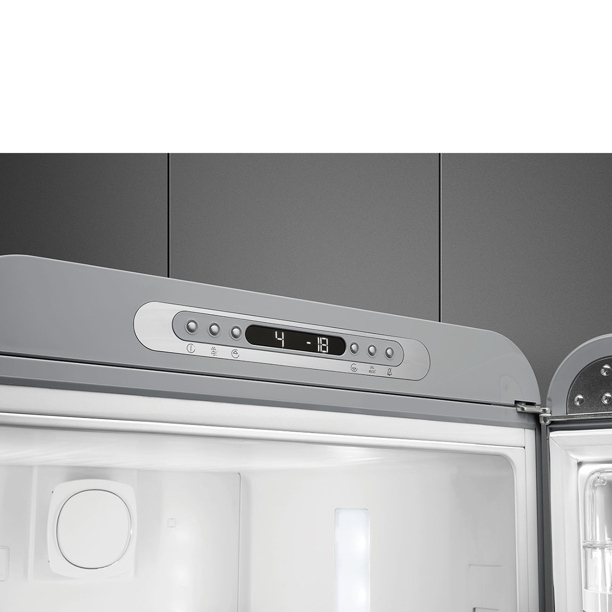 Frigorífico Combi Smeg No Frost - FAB32RSV5 Silver-6