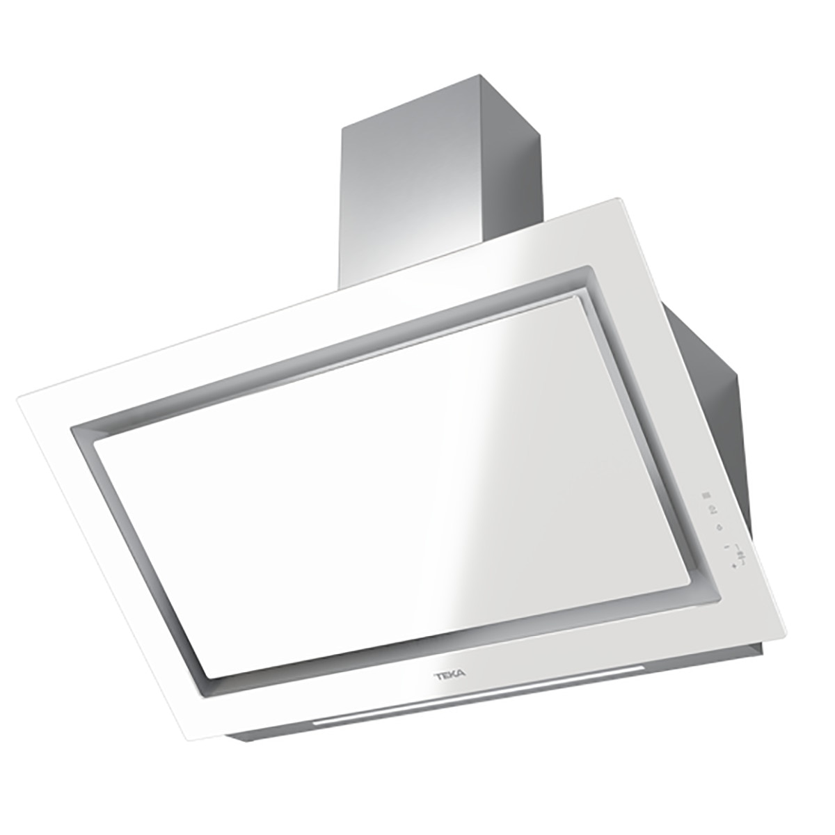 Campana decorativa Teka aspiración perimetral - QUADRODLV98660, Blanco-5