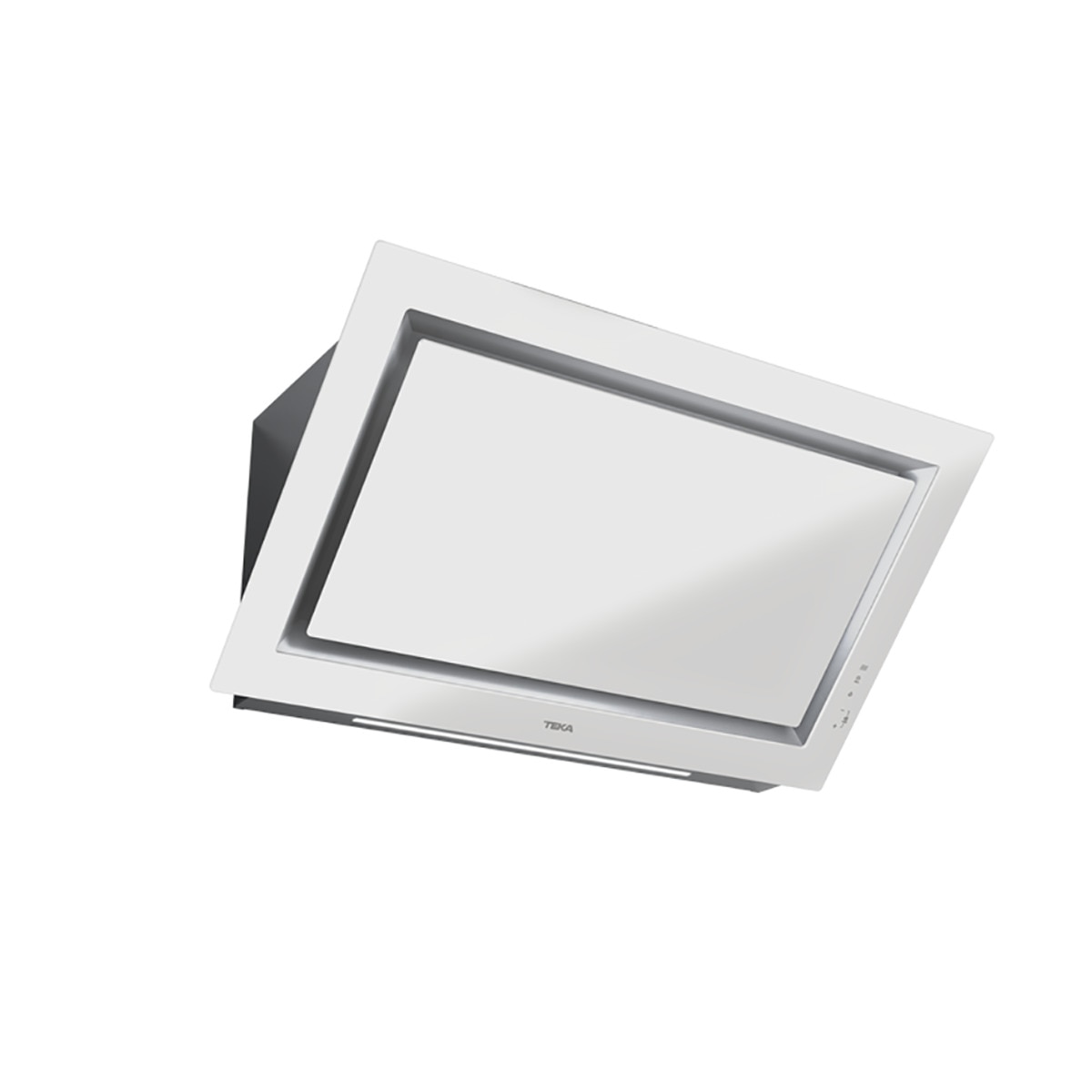 Campana decorativa Teka aspiración perimetral - QUADRODLV98660, Blanco-4