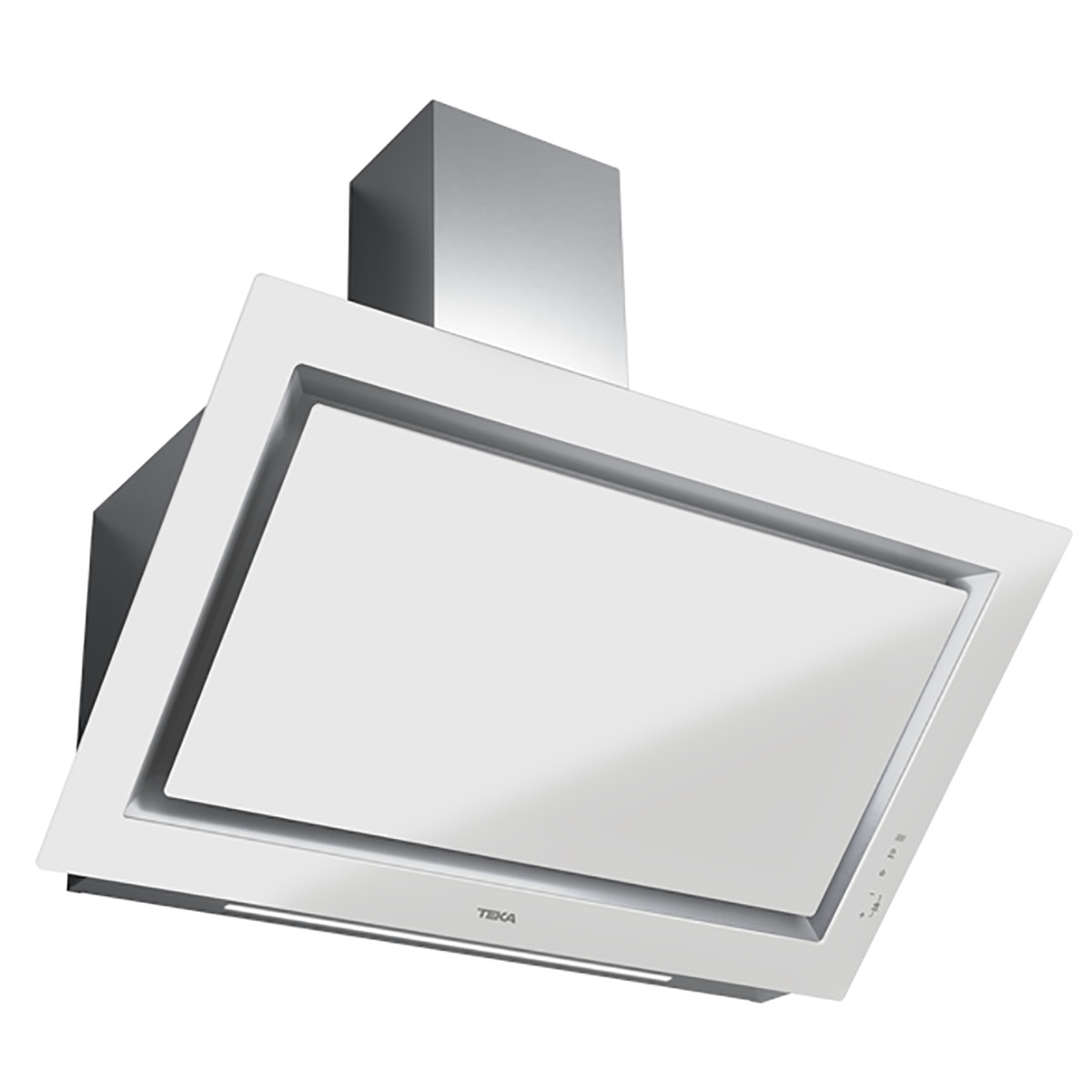 Campana decorativa Teka aspiración perimetral - QUADRODLV98660, Blanco-3