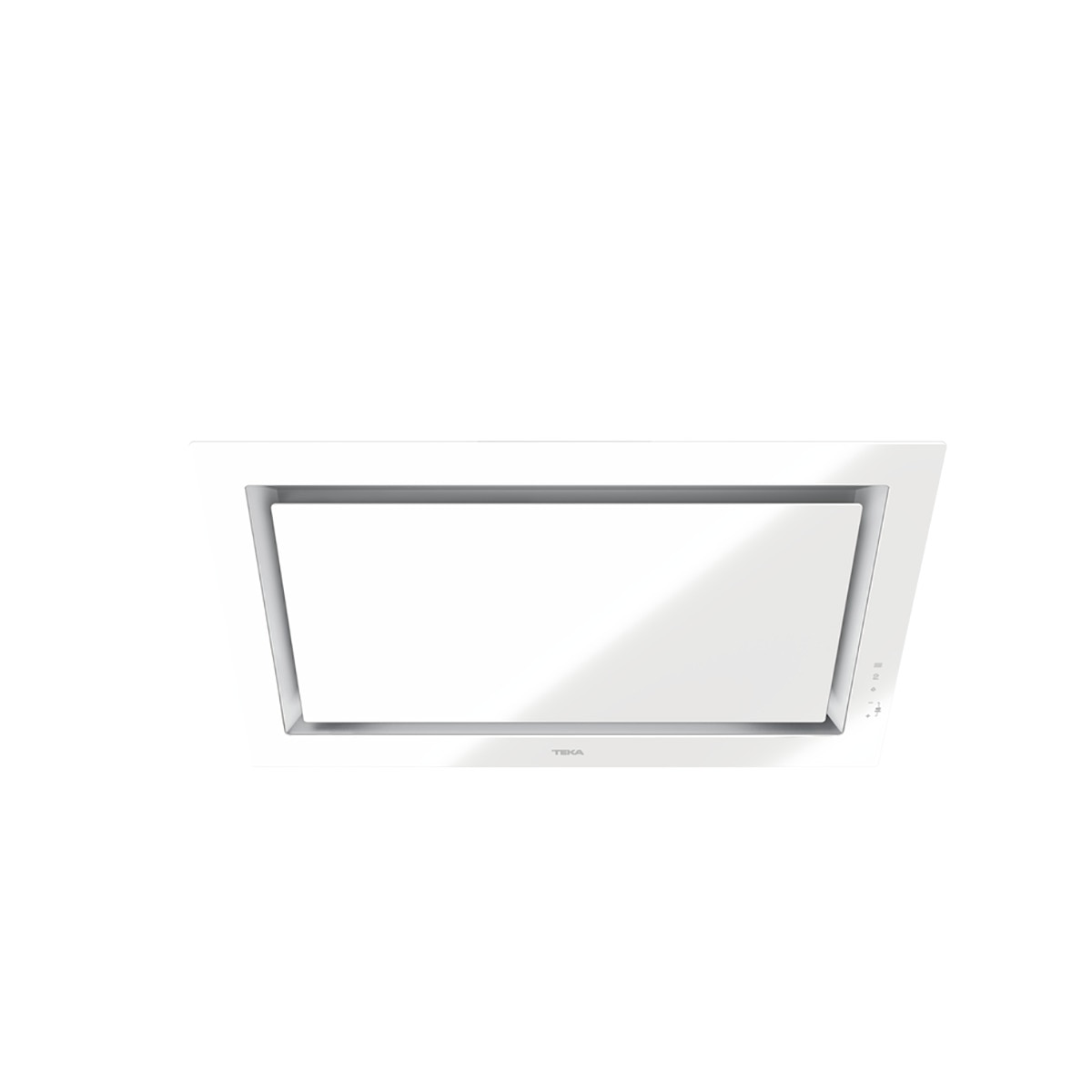 Campana decorativa Teka aspiración perimetral - QUADRODLV98660, Blanco-2