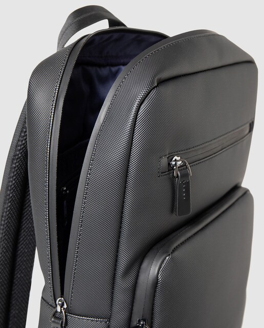 Mochila de hombre Hexagona en negro con cremallera · Hexagona · El Corte  Inglés