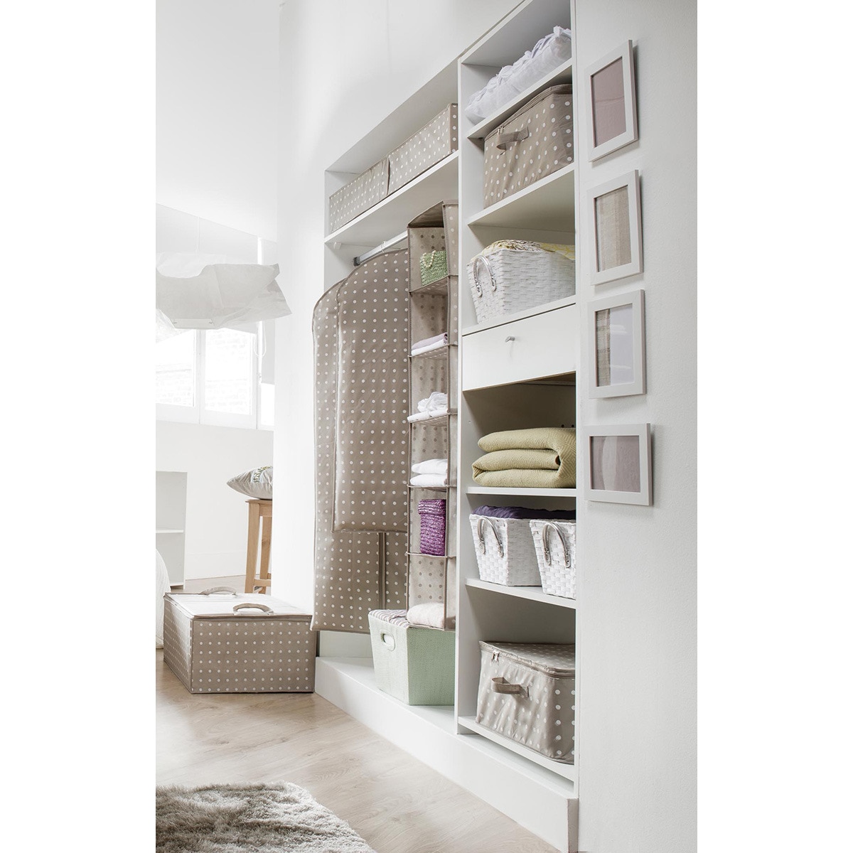 Funda abrigos Rivoli Compactor® Beige-4